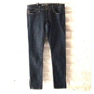 Saltworks dark rinse skinny jeans